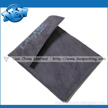 Gift Flap Jewelry Velvet Pouch (L-028)